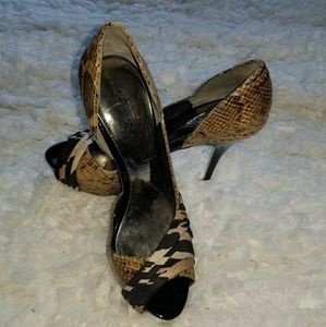 Guess Peep Toe Heels